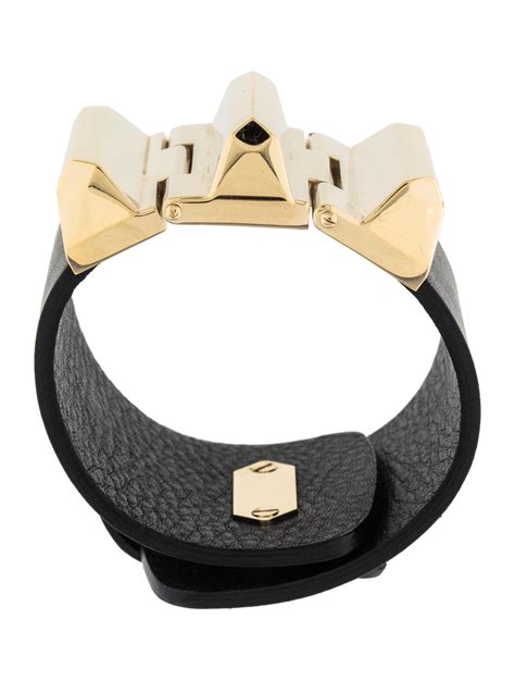 gucci leather bracelet|gucci leather cuff bracelet.